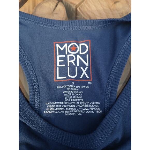 Patriotic tank top bundle lot of 2 American Flag freedom Small Freedom Peace - Picture 5 of 9